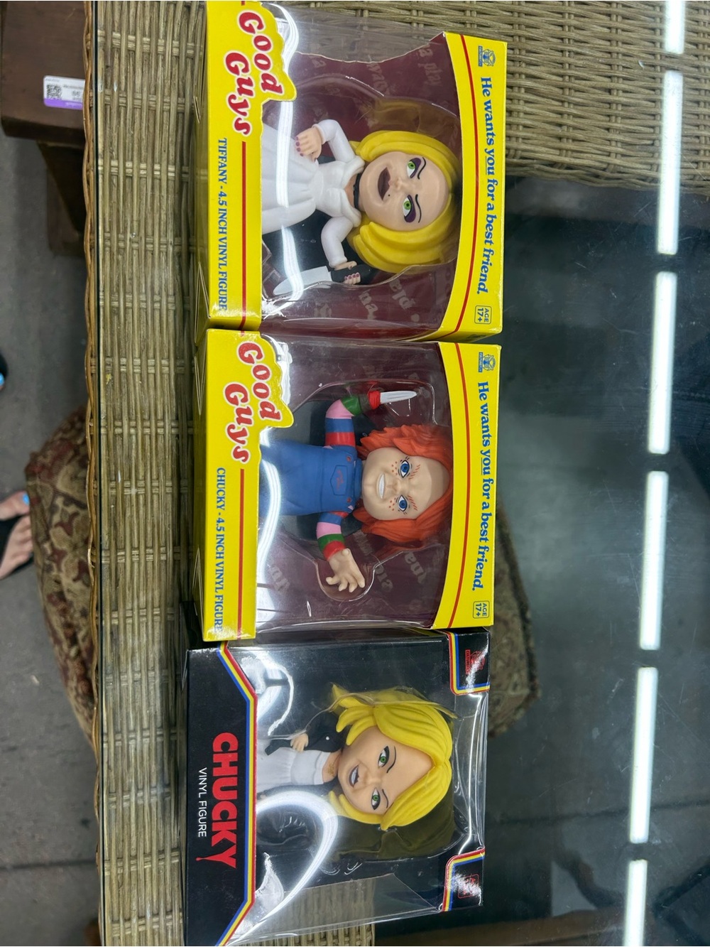 Chucky and bride of Chucky
